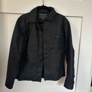 Filson tin cloth short lined cruiser